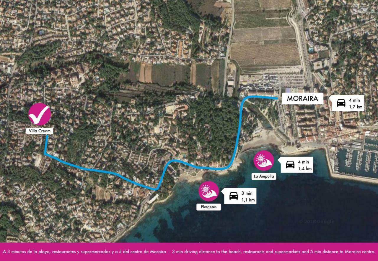 Villa Family Moraira Style Luaran gambar